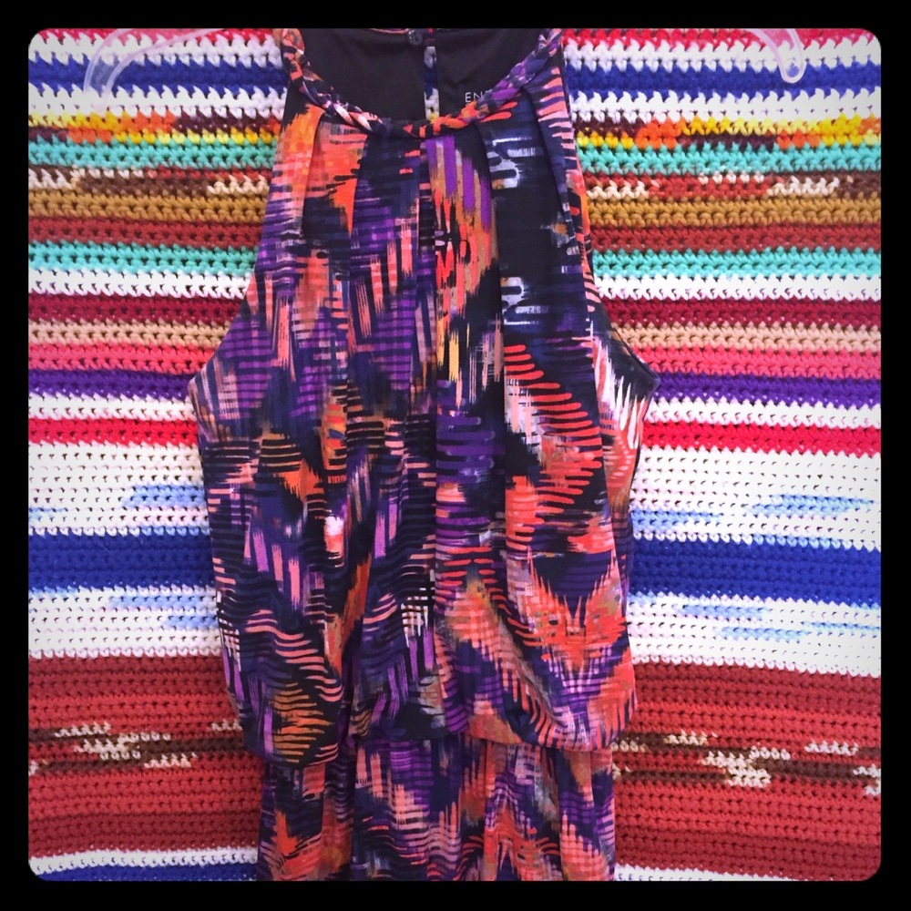 Fun color summer dress